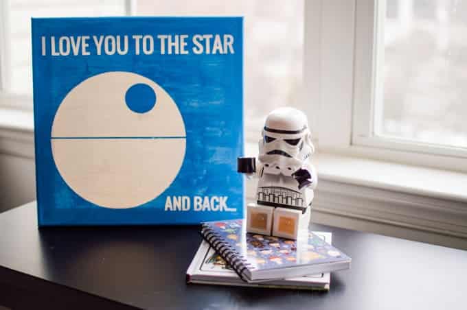 Give a Star Wars fan a little love from the Empire this Valentine's Day. You can even make your own with the Star Wars file that's included!