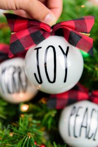 Rae Dunn Christmas Ornaments