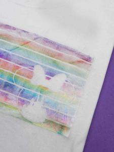 Deco Foil Disney Shirt - Use Deco Foil from Expressions Vinyl to create a screen printed look to your fabric with heat transfer vinyl! It's such an easy, quick, and colorful DIY and gives your fabric a screen printed look, even though you're using vinyl.