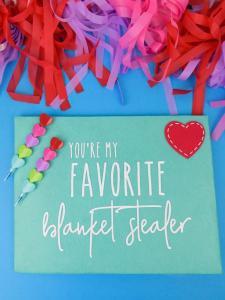 Felt Envelopes for Valentine's Day - Grab felt envelopes from the Target Dollar Spot and personalize them with vinyl for your significant other for Valentine's Day. It's a gift and a sarcastic (and honest) card all in one!
