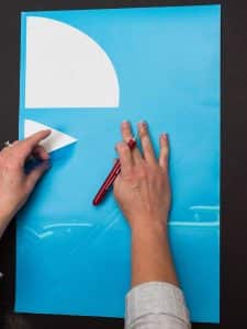 How to get clean lines with Stencil Vinyl