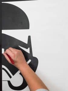 How to get clean lines with Stencil Vinyl