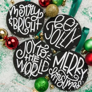 Use heat transfer vinyl on wood