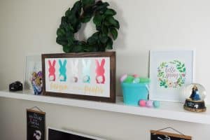 Hanging with my Peeps Easter Cut file made with the Expressions Vinyl March Mystery Box